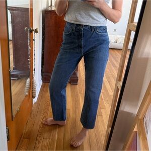Agolde 90’s Pinch Waist High Rise Straight Jeans